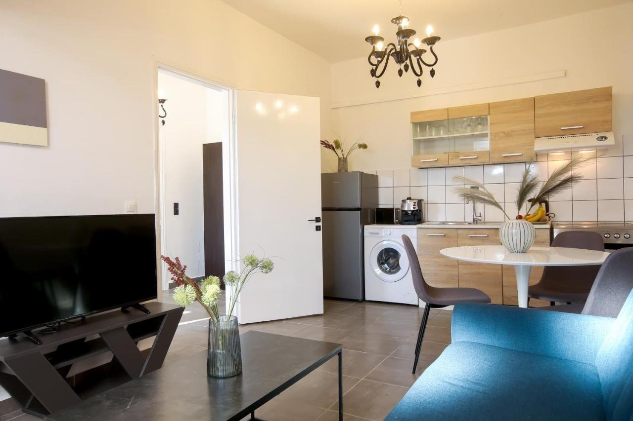 Luxury Apartments Christos Gouvia Bagian luar foto