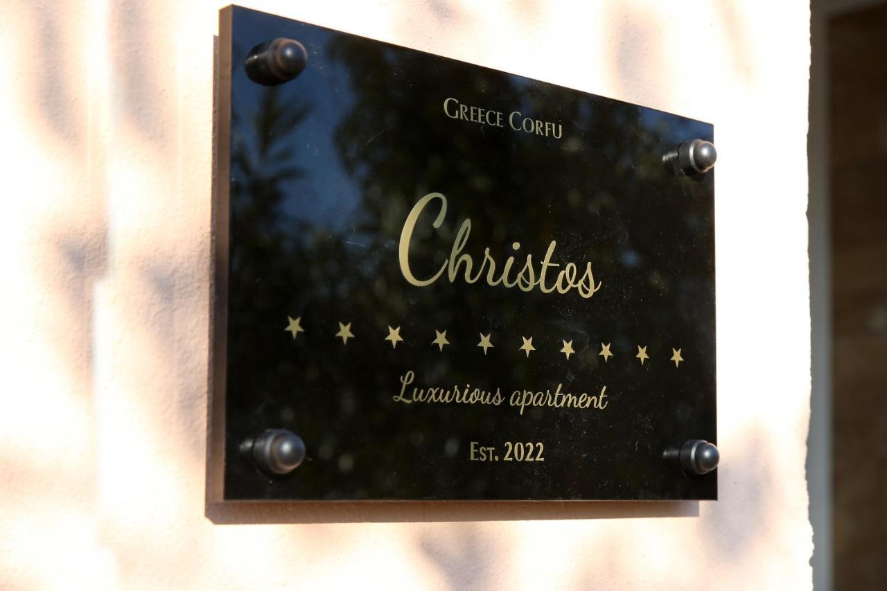 Luxury Apartments Christos Gouvia Bagian luar foto