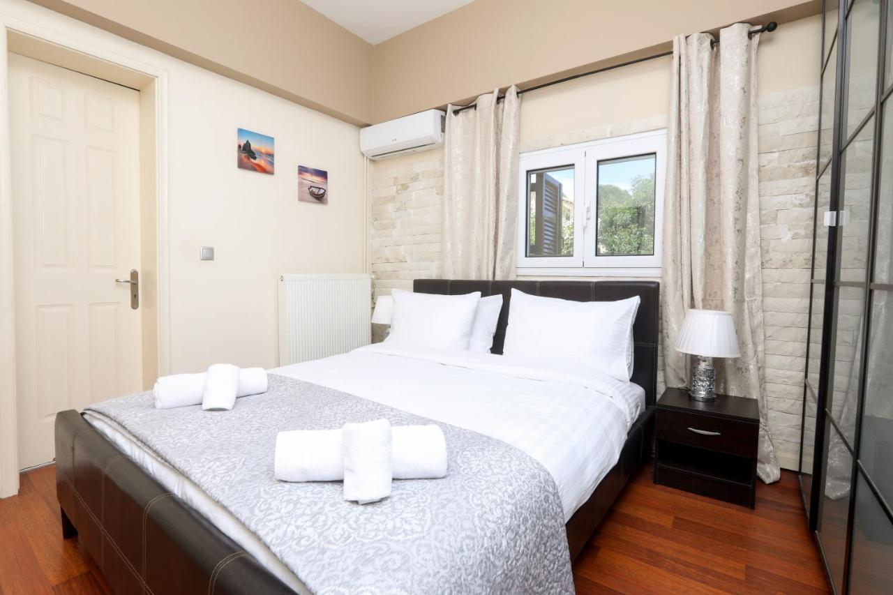 Luxury Apartments Christos Gouvia Bagian luar foto