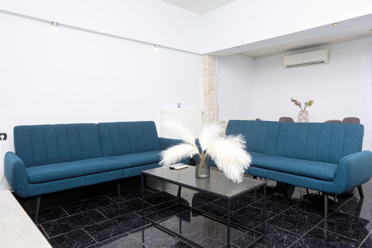 Luxury Apartments Christos Gouvia Bagian luar foto